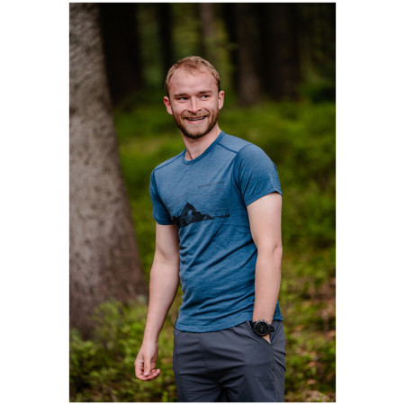 MOOA Merino Lyolite Highlander 150 Short férfi póló