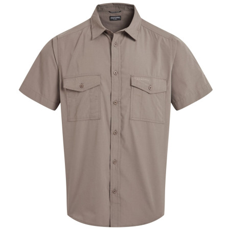 Craghoppers Kiwi II SS Shirt férfi ing barna Pebble