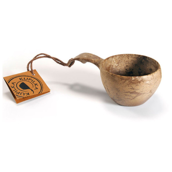 Bögre kanállal Kupilka Classic Kuksa 210 ml barna