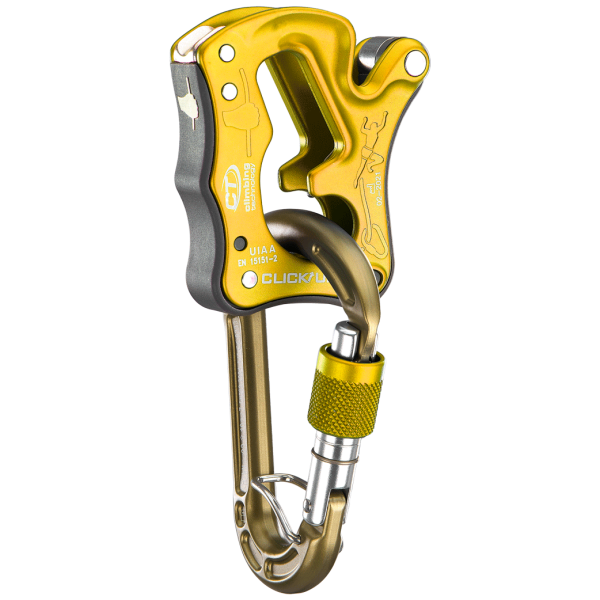 Climbing Technology Click Up Green s HMS karabinou biztosító eszköz