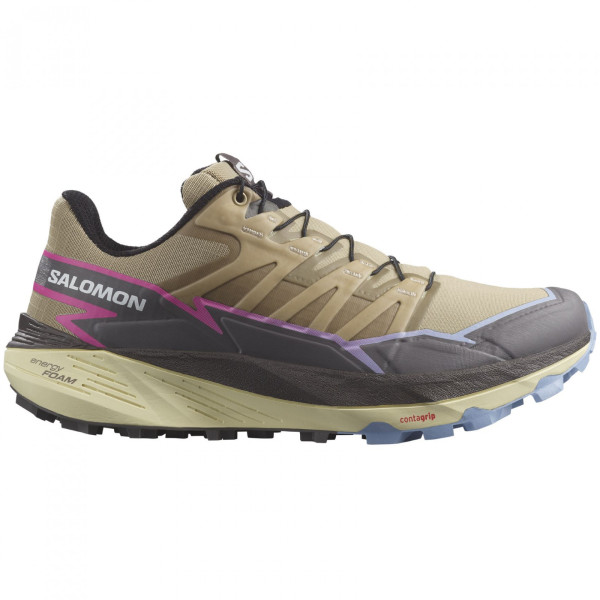 Salomon Thundercross női cipő barna Slate Green / Plum Kitten / Blue Heron