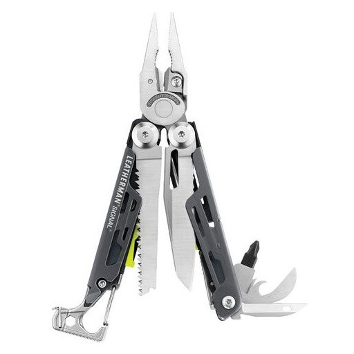 Multitool Leatherman Signal szürke