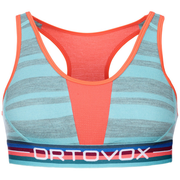 Sport melltartó Ortovox 185 Rock'N'Wool Sport Top világoskék