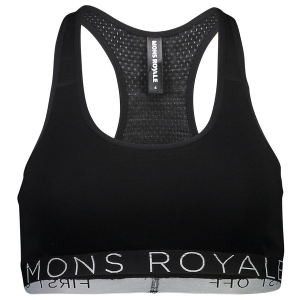 Melltartó Mons Royale Sierra Sports Bra fekete