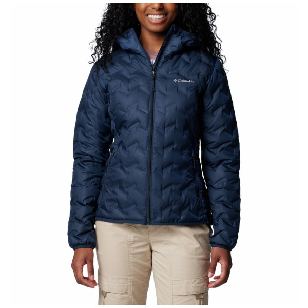 Columbia Delta Ridge™ II Down Hooded Jacket női dzseki sötétkék Collegiate Navy