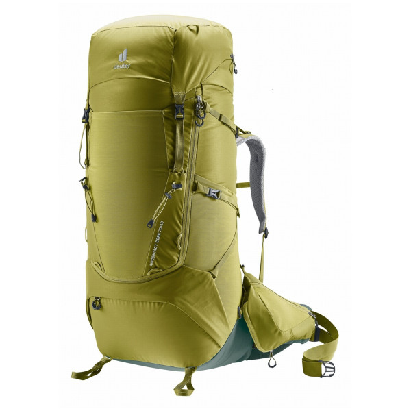 Deuter Aircontact Core 70+10 túrahátizsák sárga/zöld cactus-ivy