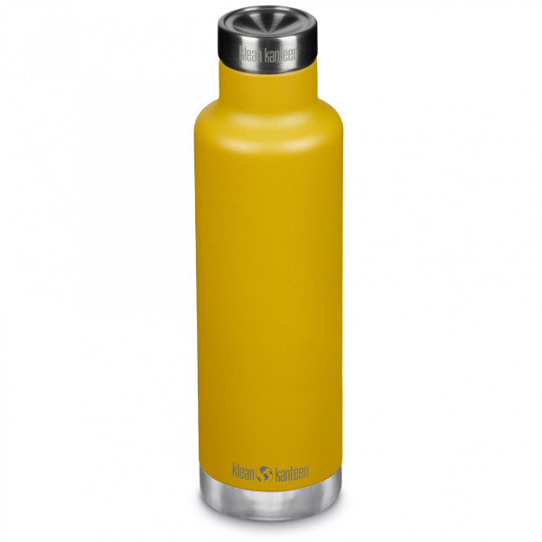 Klean Kanteen Insulated Classic Narrow 25oz (w/Pour Through Cap) rozsdamentes acél termosz sárga