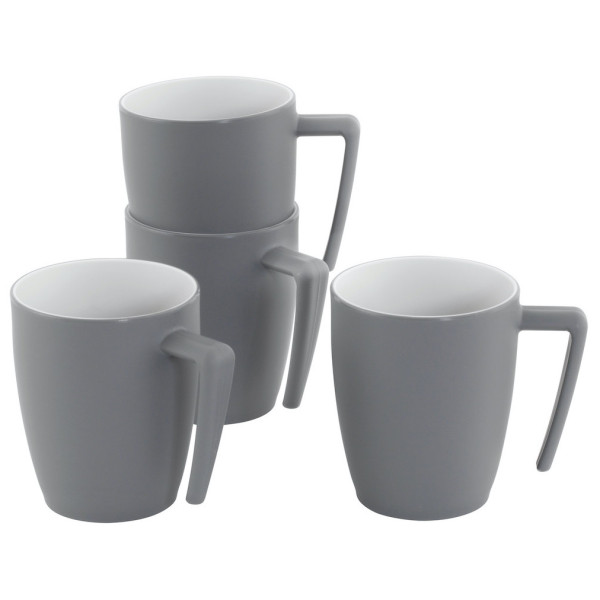 Outwell Gala 4 Person Mug Set bögre készlet szürke