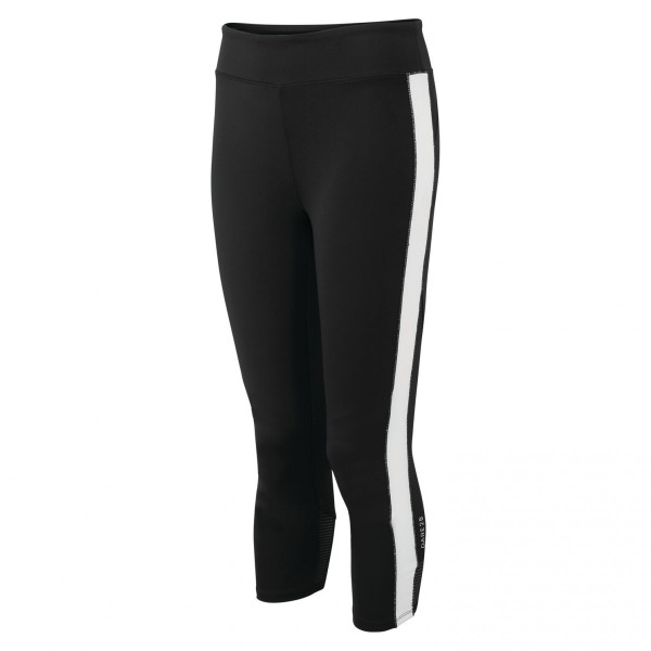 Női 3/4-es legging Dare 2b Curvate 3/4 Tight fekete/fehér