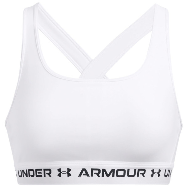 Under Armour Crossback Mid Bra sport melltartó fehér WHT