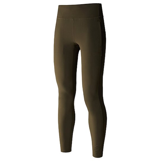 The North Face W Bridgeway Hybrid Tight női leggings zöld NEW TAUPE GREEN