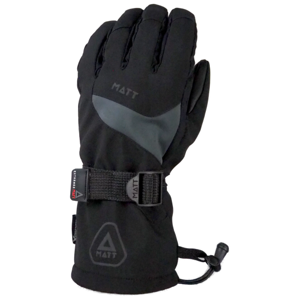 Matt Skitime Gloves síkesztyű fekete Black