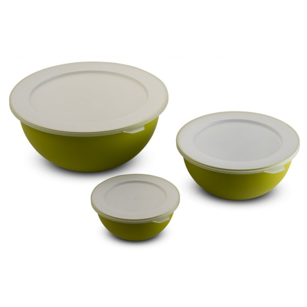 Tálkészlet Omada Sanaliving Bowls Set 3,5L + 1,7L + 0,5L zöld