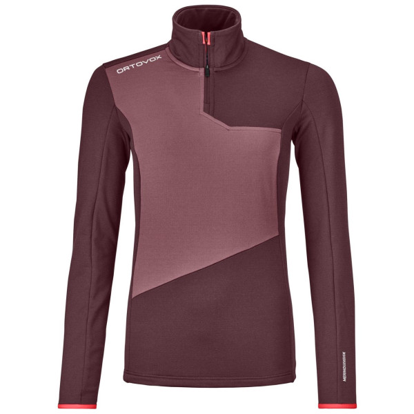 Ortovox Fleece Light Zip Neck W női pulóver