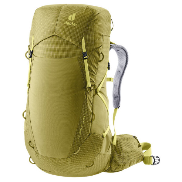 Deuter Aircontact Ultra 35+5 SL túrahátizsák sárga/zöld