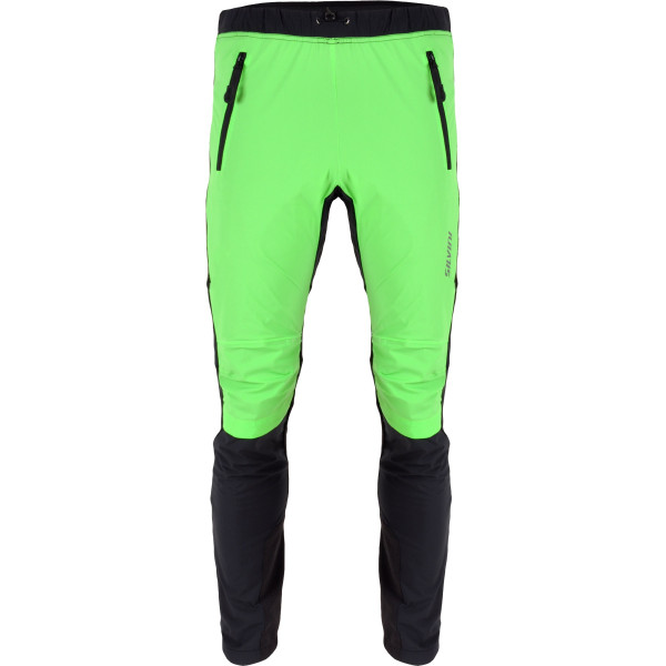 Férfi nadrág Silvini Soracte MP1144 fekete/zöld black-green