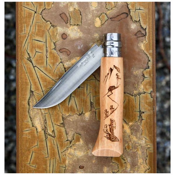 Opinel Vri N°8 Inox Hiking kés