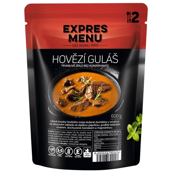 Expres menu Marha gulyás 600g készétel