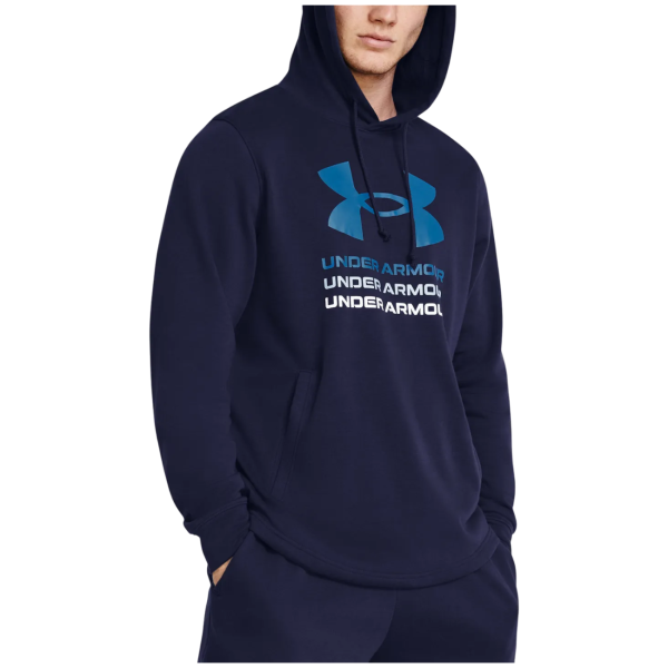 Under Armour Rival Terry Graphic Hood férfi pulóver