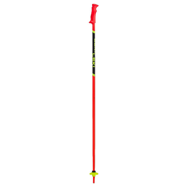 Leki Racing Kids síbotok piros/fekete bright red-black-neonyellow