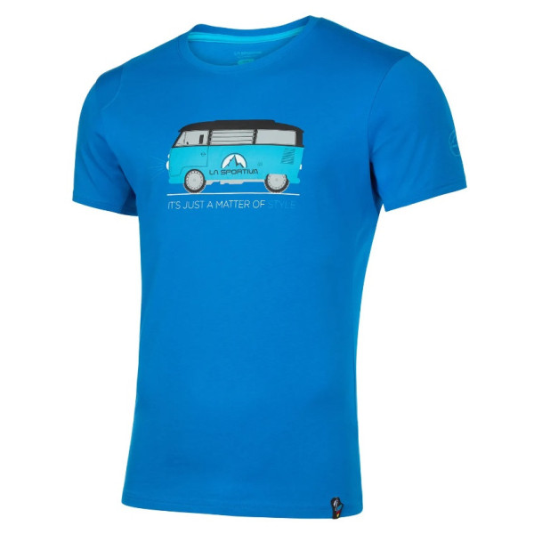 La Sportiva Van T-Shirt M 2024 férfi póló kék/világoskék Electric Blue