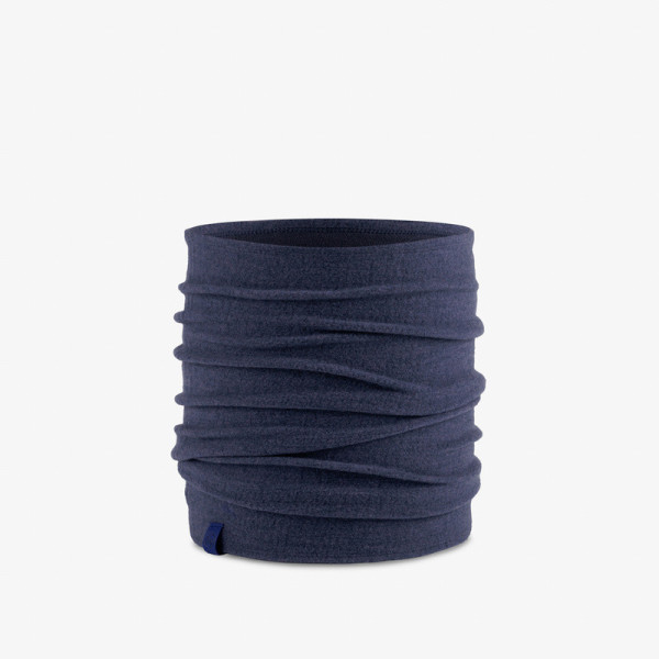 Buff Merino Fleece Neckwarmer multifunkciós sál kék navy