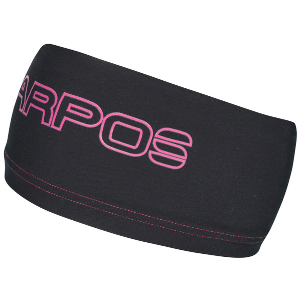 Karpos Alagna Headband fejpánt fekete/rózsaszín Black/Cabaret