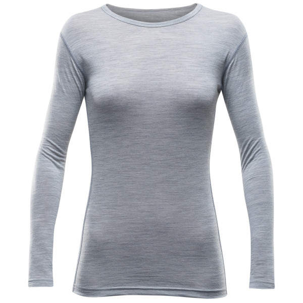 Női póló Devold Breeze Woman Shirt szürke  Grey melange