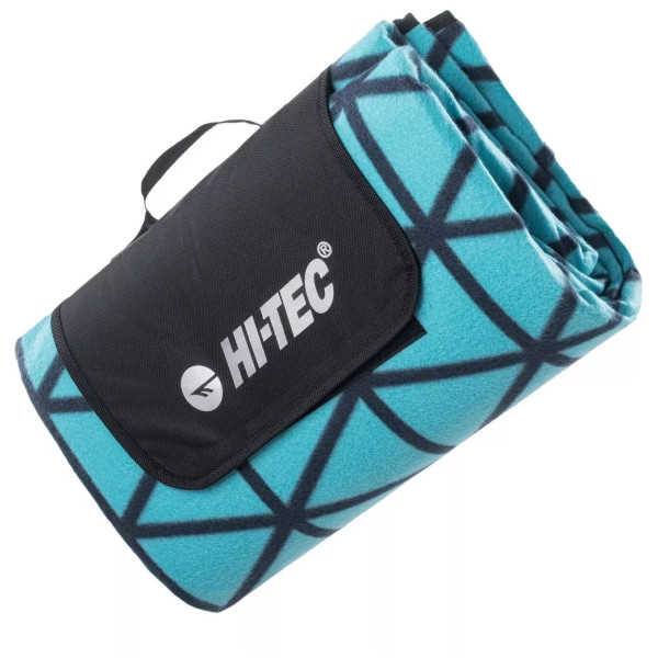 Hi-Tec Nico piknik takaró kék/fekete Blue Triangle Pattern