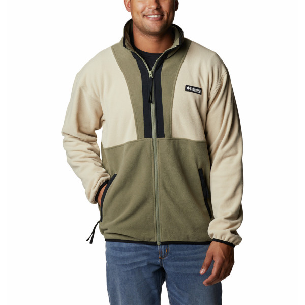 Férfi pulóver Columbia Back Bowl Fleece Lightweight bézs