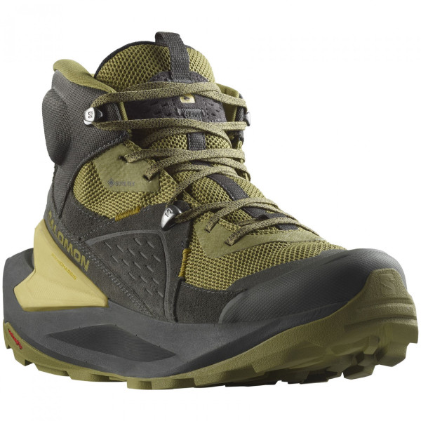 Salomon Elixir Mid Gore-Tex férficipő zöld