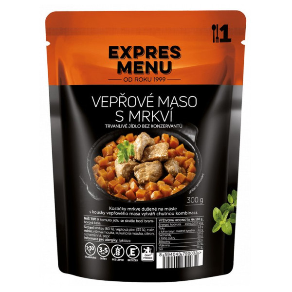 Expres menu Sertés répával 300 g készétel