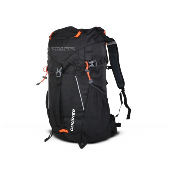 Hátizsák Trimm Courier 35l fekete/narancs black/orange