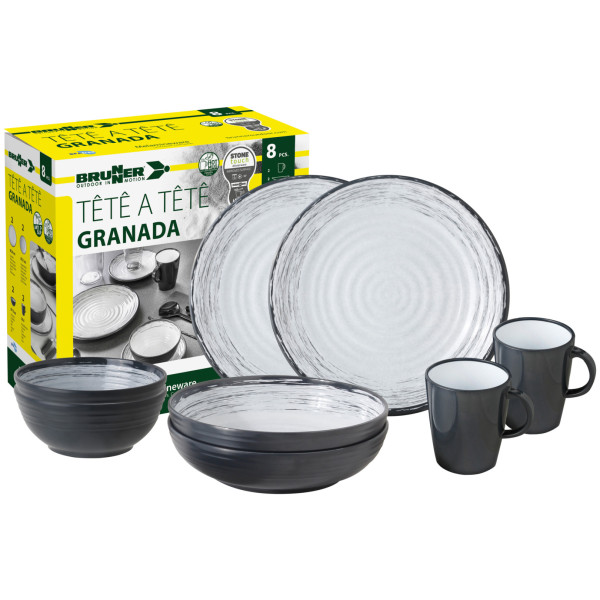 Brunner Set tête-à-tête Granada 8 pcs edénykészlet