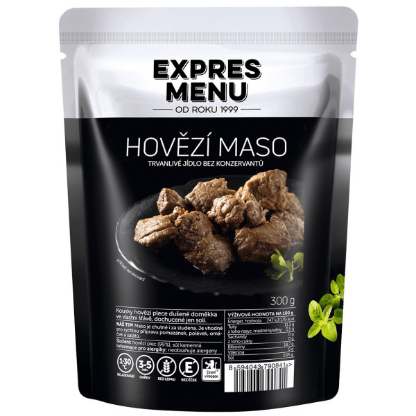 Expres menu Marha hús 300 g készétel