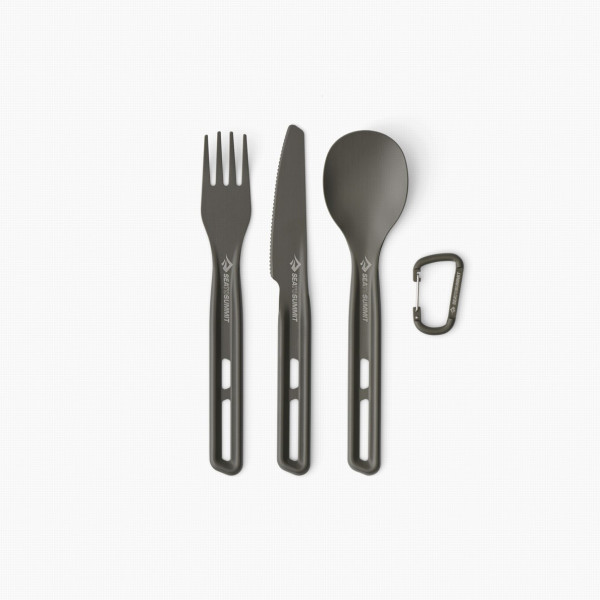 Sea to Summit Frontier UL Cutlery Set 3 Piece evőeszköz készlet szürke