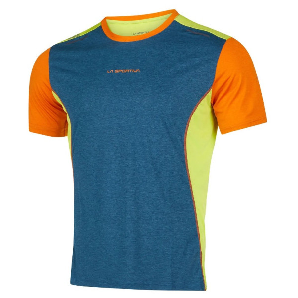 La Sportiva Tracer T-Shirt M férfi póló kék/narancs Storm Blue/Lime Punch