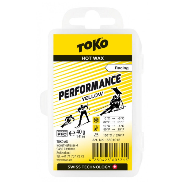 TOKO Performance sárga 40 g TripleX viasz