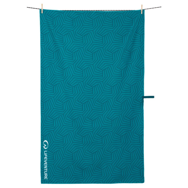 Gyorsan száradó törülköző LifeVenture Printed SoftFibre Trek Towel