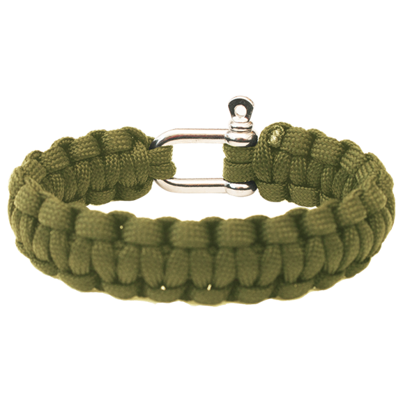 Karkötő Yate Paracord zöld