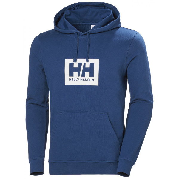 Férfi pulóver Helly Hansen Hh Box Hoodie k é k