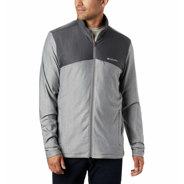 Pánská flísová bunda Columbia Maxtrail Midlayer Fleece szürke