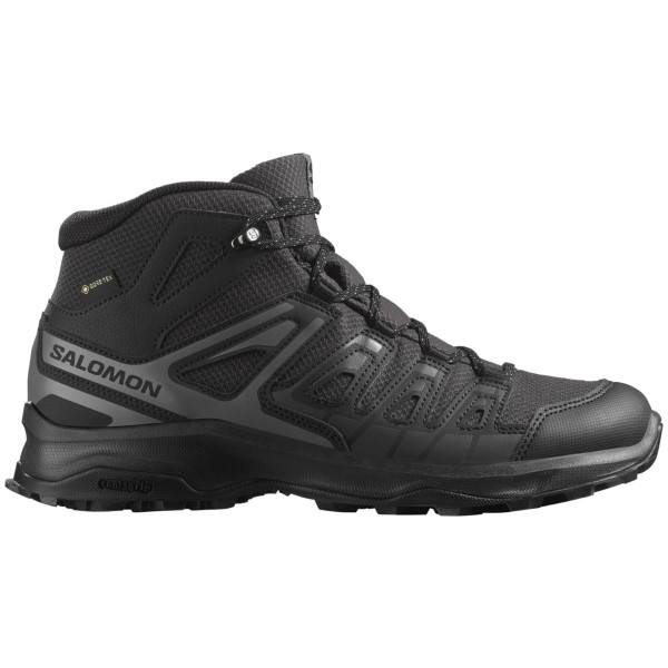 Salomon Extegra Mid Gore-Tex férfi túracipő fekete/szürke Phantom / Asphalt / Castlerock