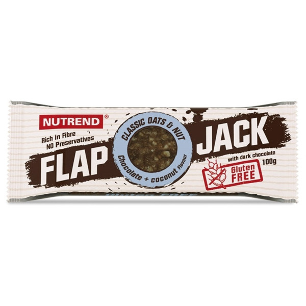 Energiaszelet% Nutrend Flapjack Gluten Free