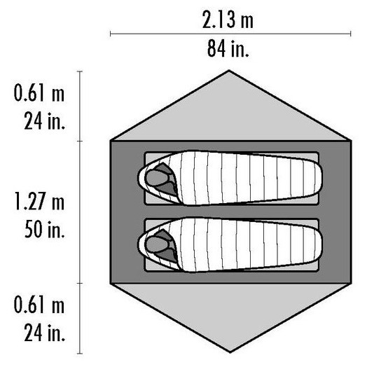 Sátor MSR Carbon Reflex 2