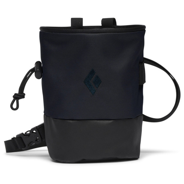 Black Diamond Mojo Zip Chalk Bag M/L ziazsák szürke Carbon (0003)