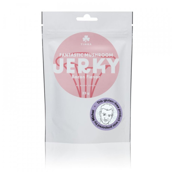 Timba Mushroom Jerky - Bacon flavor gomba jerky