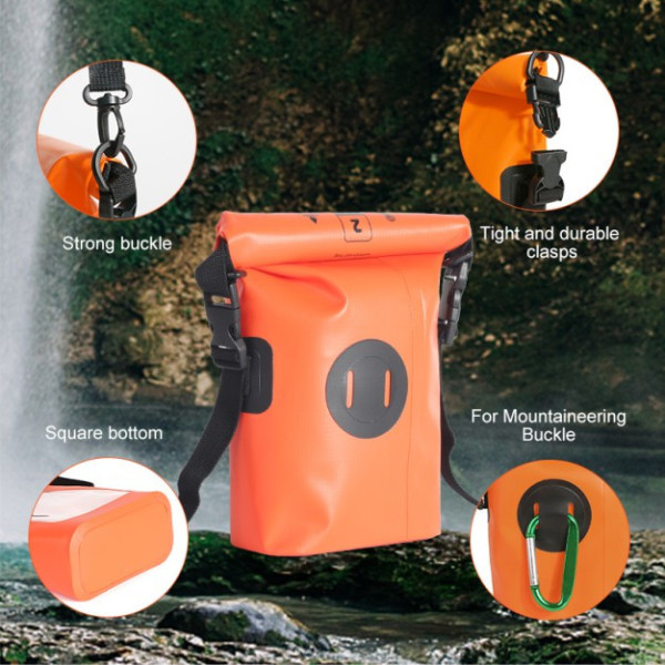 Swissten WATERPROOF ORANŽOVÉ (2L) vízálló tok