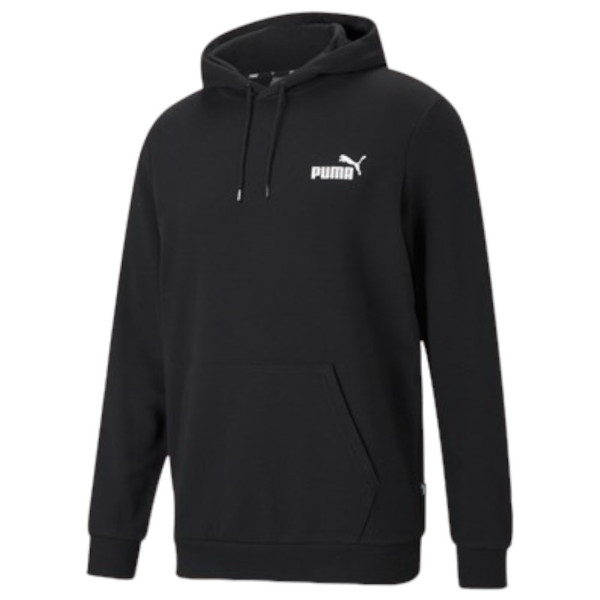 Puma ESS Small Logo Hoodie TR férfi pulóver fekete Black