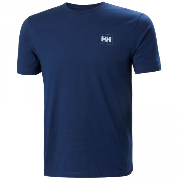 Helly Hansen F2F Organic Cotton Tee 2.0 férfi póló k é k